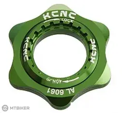 Nízká Cena KCNC adaptér pro CenterLock náboj a 6-dírový kotouč, 20z, zelená