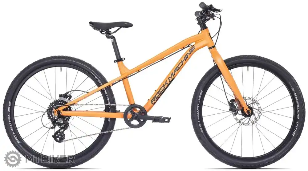 Nejlepší Cena Rock Machine Blizz Jr. 24 dětské kolo, lava orange