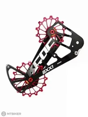 KCNC Alloy ramínko, SRAM Eagle, černá/červená Tovární Cena
