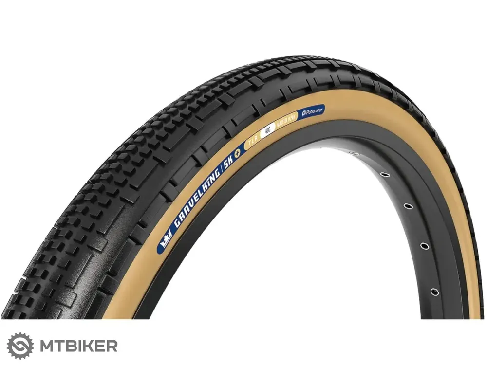 Panaracer Gravelking SK+ 700x50C plášť, TLR, kevlar, černá/hnědá Nízká Cena