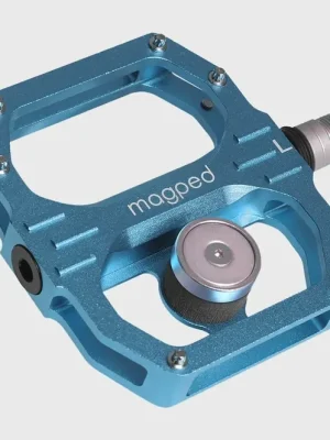 Novinka magped SPORT2 100N nášlapné/platformové pedály, modrá