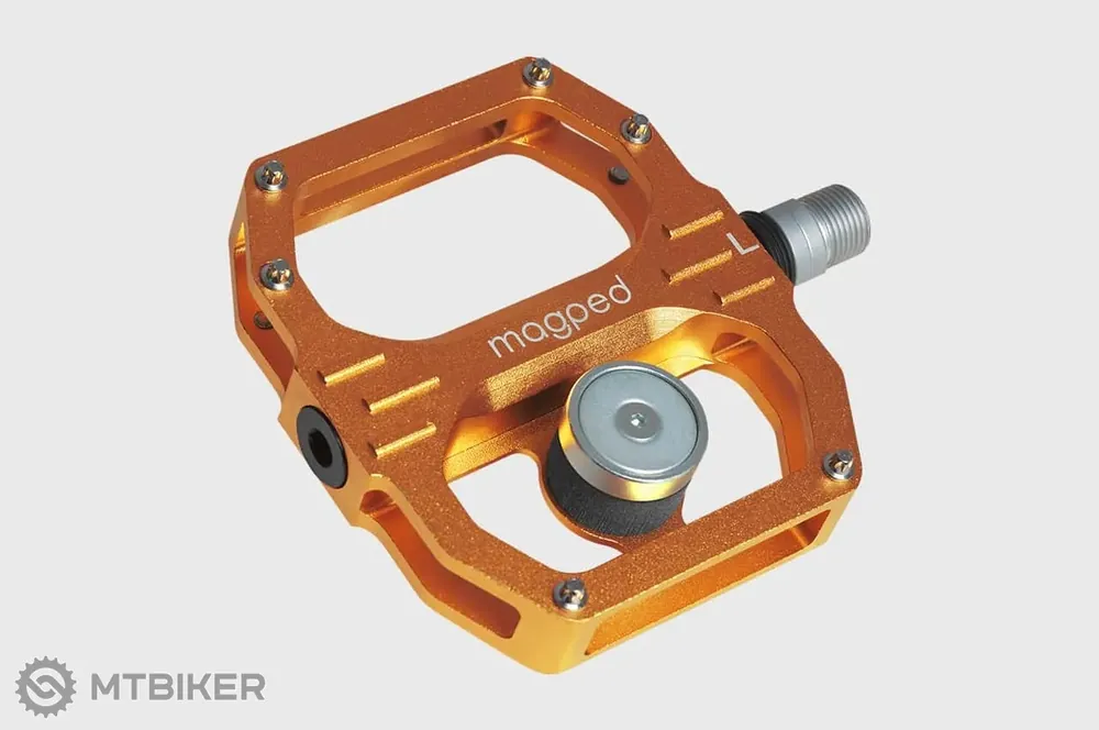 magped SPORT2 100N nášlapné/platformové pedály, oranžová Akce
