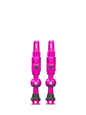 Muc-Off Big Bore Lite Medium bezdušové ventily, 2 ks, 35 mm, růžová Super Cena