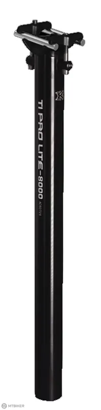 KCNC Ti Pro Lite Scandium sedlovka, Ø - 30.9 mm / 400mm, černá Oblíbený
