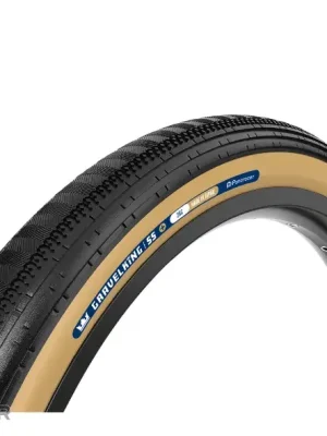 Panaracer GravelKing SS+ 700x45C plášť, TLR, kevlar, černá/hnědá Speciální Cena