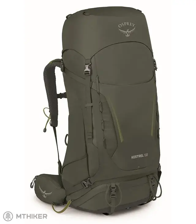 Osprey Kestrel 58 batoh, 58 l, bonsai green Sleva