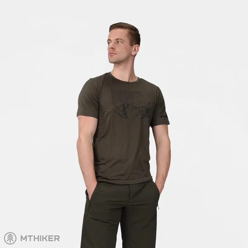 Northfinder JIMEN tričko, darkgreen Koupit Online
