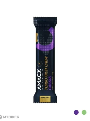 Amacx Turbo Fruit Chew energetická tyčinka, 50 g Vysoce Kvalitní