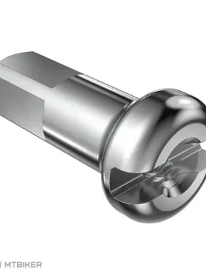 Ověřený DT Swiss Pro Lock nipl, 2 x 14 mm, mosaz, stříbrná