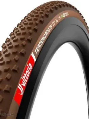Autentický Vittoria Terreno T60 Mixed 700x40C G2.0 Gravel Endurance plášť, TLR, kevlar, černá/hnědá