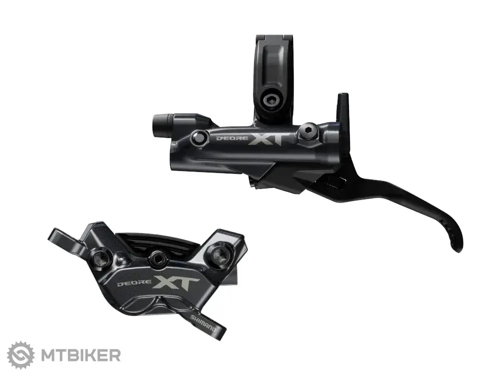 Akce Shimano Deore XT BL-M8200/BR-M8220 hydr. přední brzda, 4-píst, Post Mount, had. 1 000 mm + destičky P03A