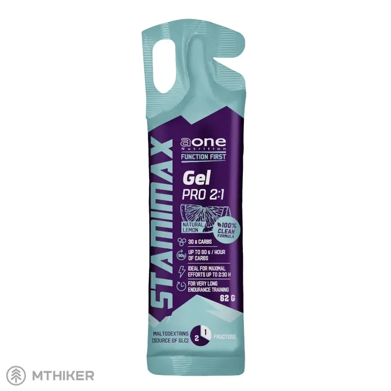 Cenová Bomba AONE Nutrition Stamimax Gel Pro 2 1 energetický gel, 62 g