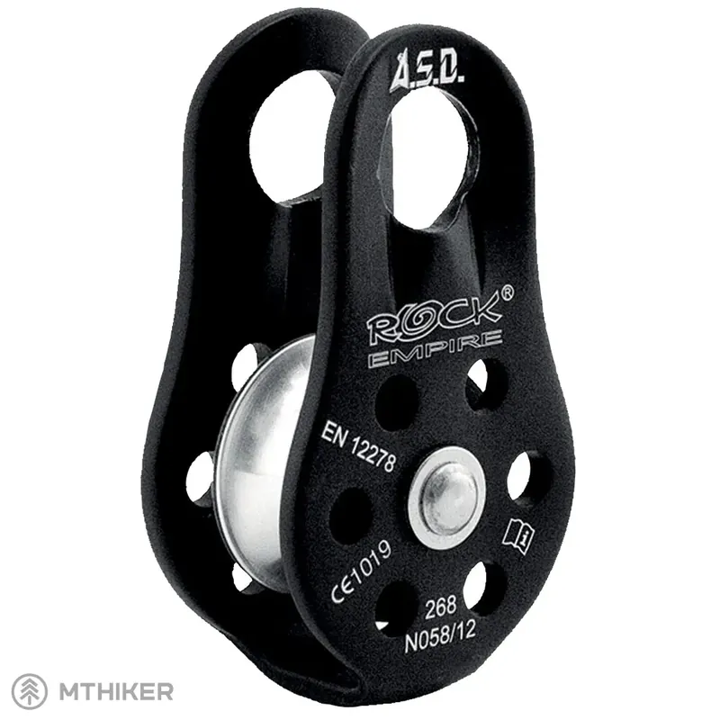 Rock Empire Pulley Mini kladka, černá Sezónní Sleva