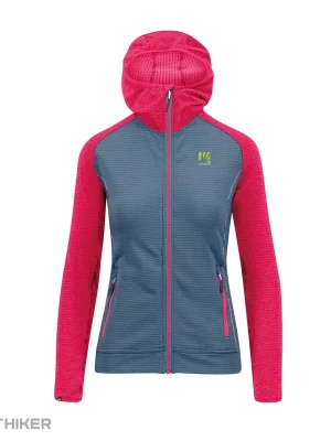 Nová Kolekce Karpos Ambrizzola Full-Zip dámská mikina, ombre blue/innuendo