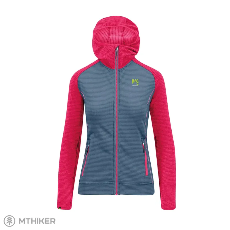 Nová Kolekce Karpos Ambrizzola Full-Zip dámská mikina, ombre blue/innuendo