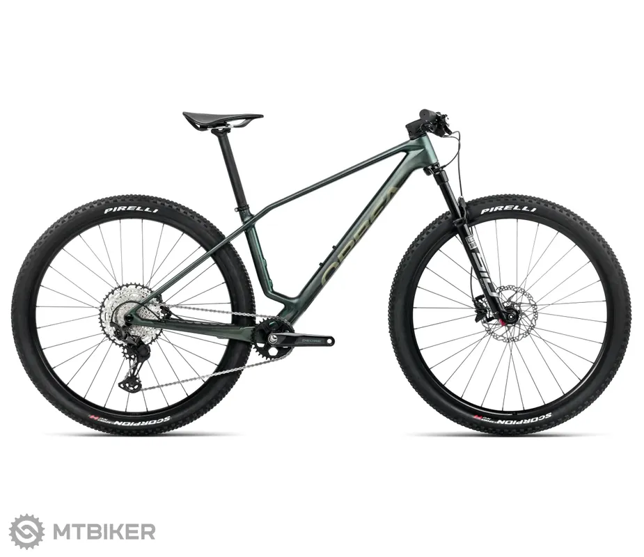 Orbea ALMA M30 29 kolo, tmavě zelená/karbon Autentický