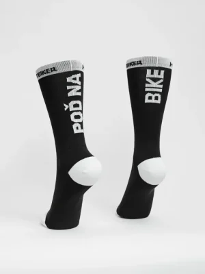 Dokud Zásoby Vydrží MTBIKER MTB POĎ NA BIKE ponožky, černá