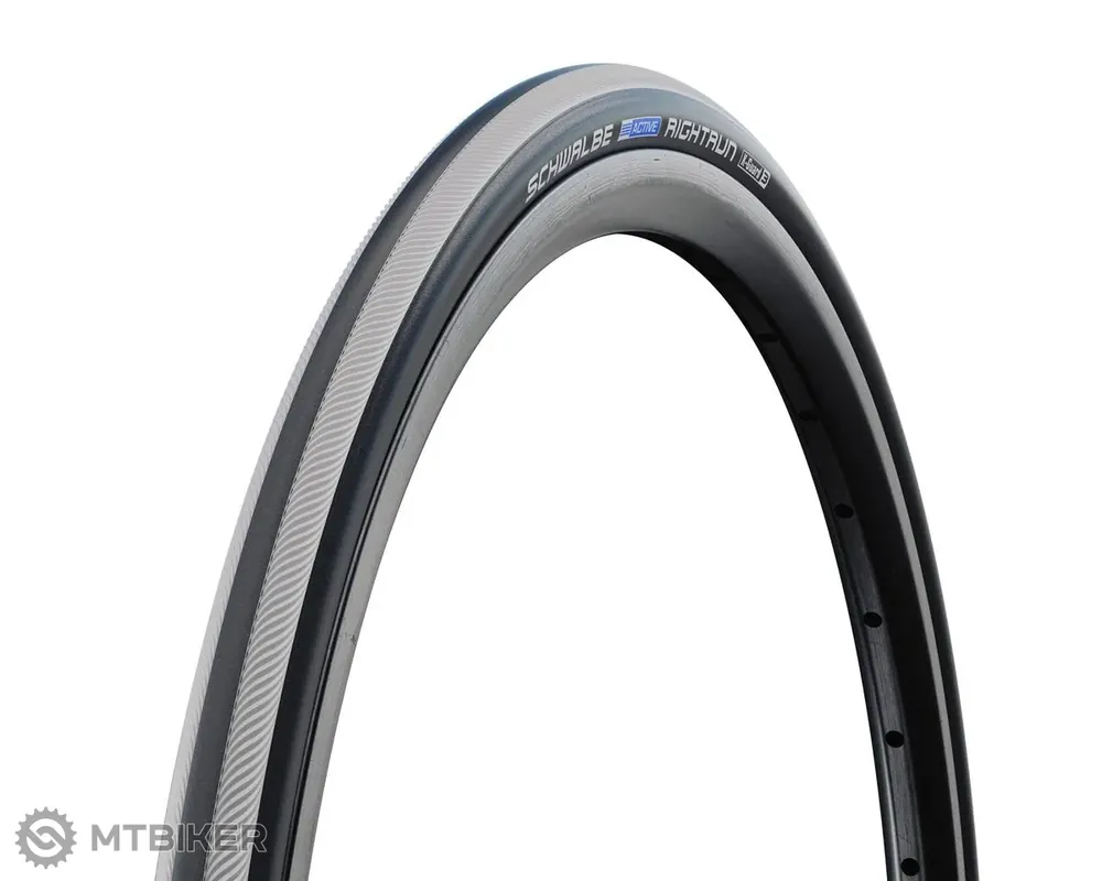 Pouze Dnes Schwalbe Rightrun 26 x 7/8" K-Guard plášť, drát, černá/šedé pruhy