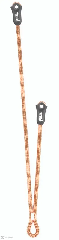 Petzl Dual Caving dvojitá odsedávací smyčka, 35/65 cm, oranžová Must-Have