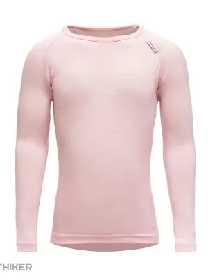 Devold Breeze Merino dětské tričko, chalk pink Horká Nabídka