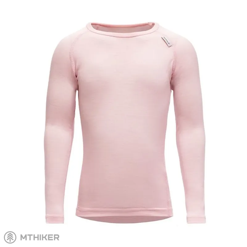 Devold Breeze Merino dětské tričko, chalk pink Horká Nabídka