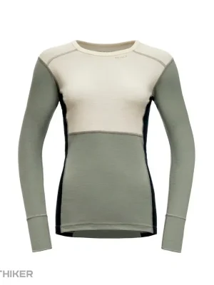 Přímo Od Výrobce Devold Lauparen Merino 190 dámské tričko, raw white/fog/ink