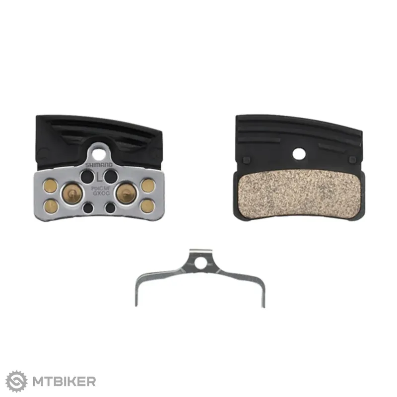 Aktuální Shimano P04C brzdové destičky s chladičem, metalické