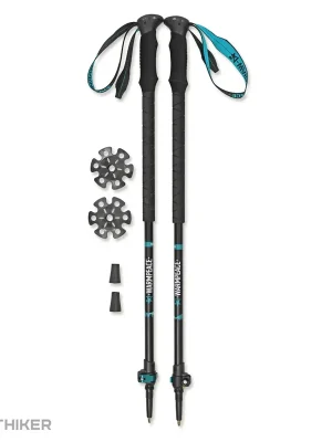 Warmpeace Touring hole, 100 - 140 cm, black/turquoise green Výprodej