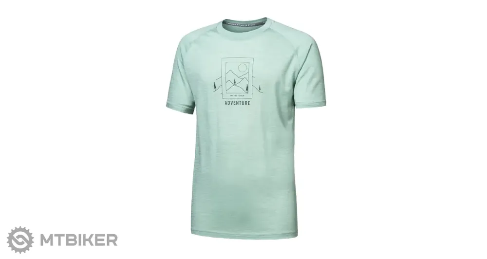 Sensor MERINO AIR SAY YES triko, basil green Výhodná Nabídka