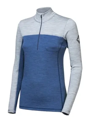 Sensor MERINO BOLD dámské triko, cool blue/cool gray Vrácení Zdarma