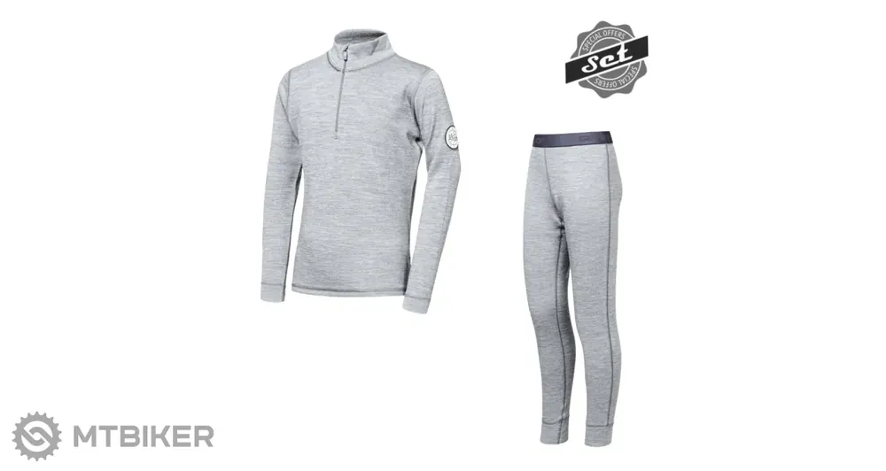 Sensor MERINO BOLD dětský set, cool gray Akční Cena
