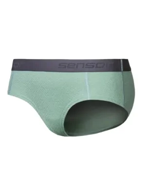 Sensor MERINO DF dámské kalhotky, basil green Finální Výprodej
