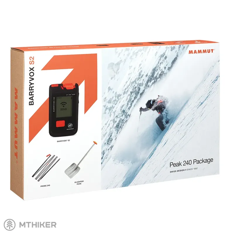 Mammut Barryvox S2 Peak 240 Package lavinový set Objednat Nyní
