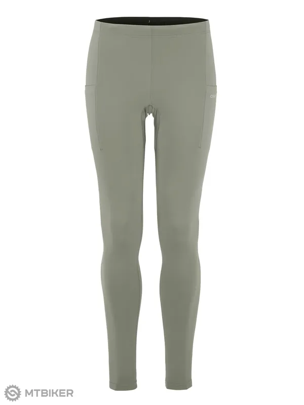 Pouze Dnes Craft ADV Essence Warm Tights 3 legíny, zelená