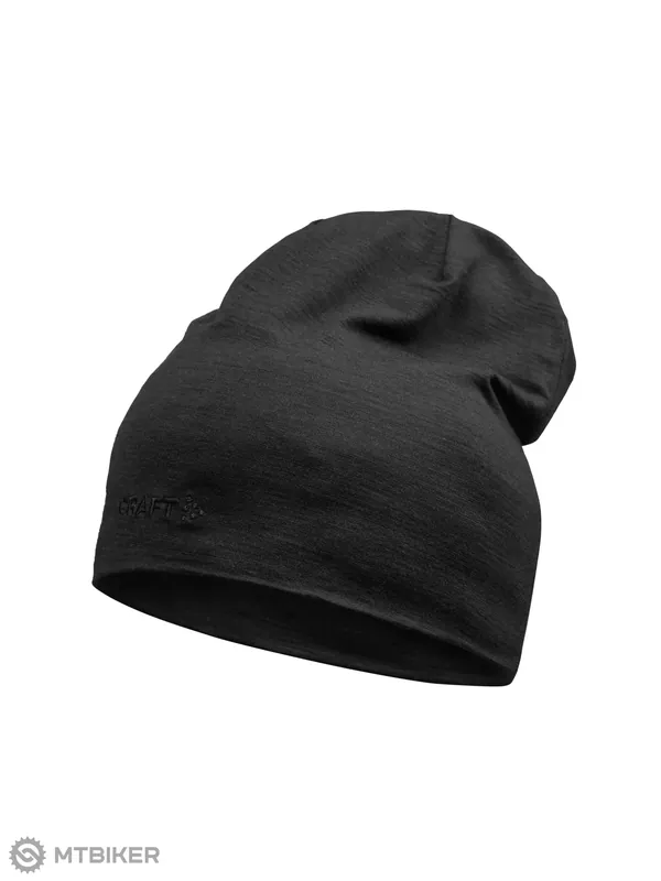 Craft Essence Wool čepice, černá Expresní Doručení