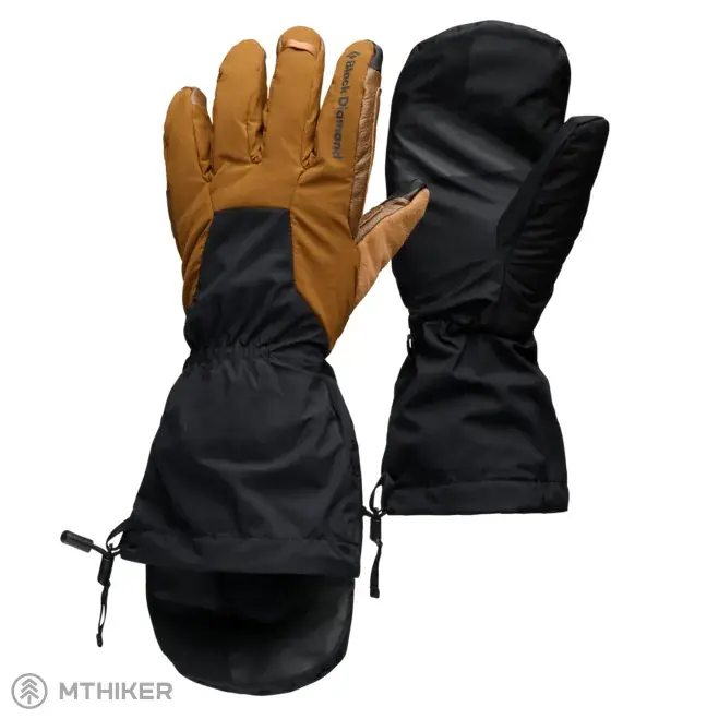 Speciální Cena Black Diamond HELIO TOUR rukavice, bark brown-black