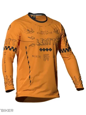 Super Cena Leatt MTB Gravity 3.0 dětský dres, lager yellow