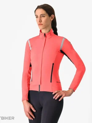 Castelli PERFETTO RoS 2 dámská bunda, brilliant pink/silver reflex Akce