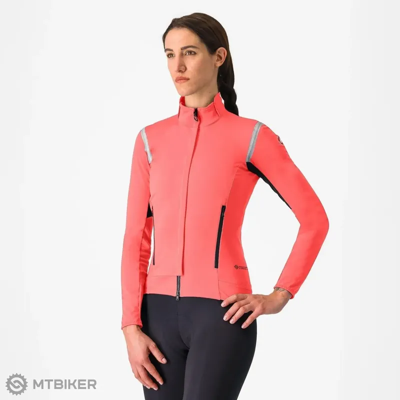 Castelli PERFETTO RoS 2 dámská bunda, brilliant pink/silver reflex Akce