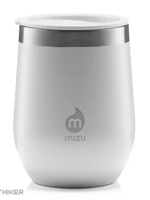 Ihned K Objednání Mizu Wine Tumbler Ceramic pohár na víno, 330 ml, bílá