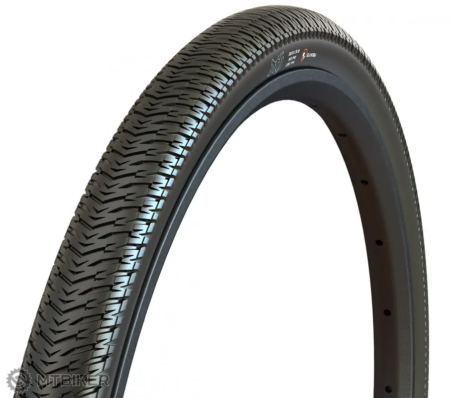 Ověřený Maxxis DTH 20 x 1 3/8" SilkWorm plášť, drát