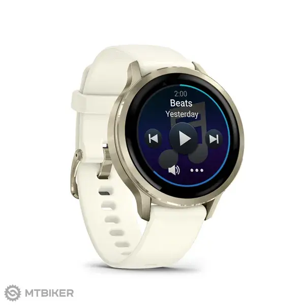 Vrácení Zdarma Garmin VENU 4 (41 mm) hodinky, beige/lunar gold + bone