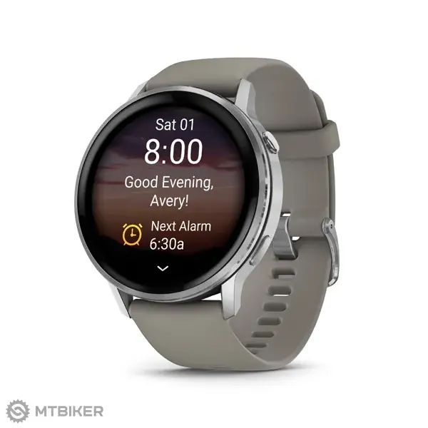 Garmin VENU 4 (45 mm) hodinky, silver + gray Aktuální
