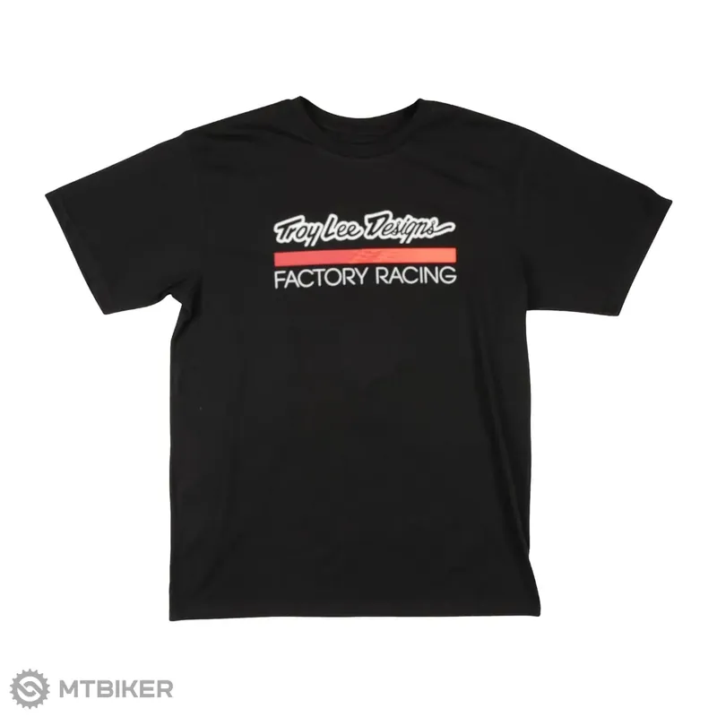Finální Výprodej Troy Lee Designs Factory Racing triko, černá/červená