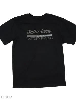 Cenový Hit Troy Lee Designs Factory Racing triko, black/reflective