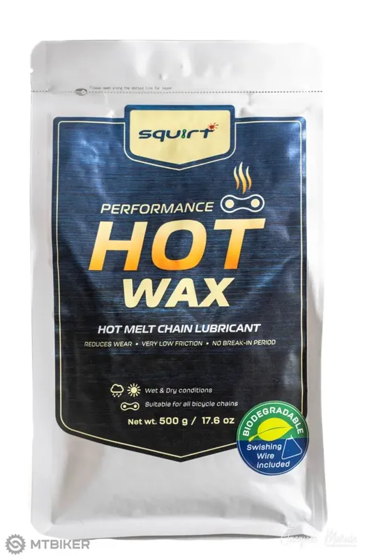 Squirt Performance Hot Wax vosk na řetěz, 500 g Rychlé Dodání