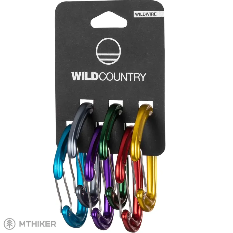 Nízká Cena Wild Country Wildwire Rack Pack set karabin, 6 ks