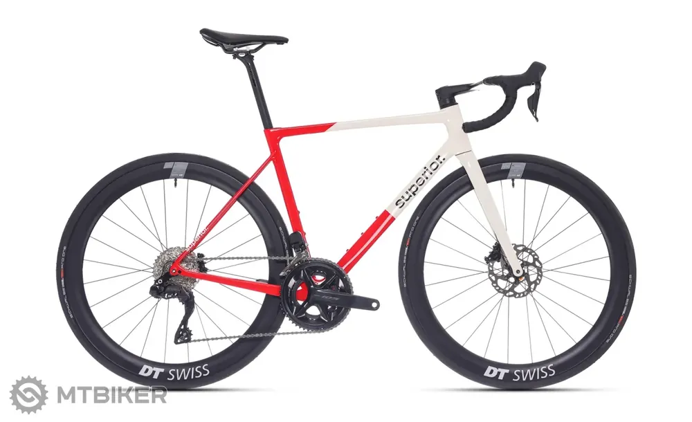 Autentický Superior RR 9.6 kolo, gloss red/white