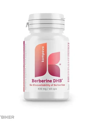Kompava Berberine DHB+ doplněk stravy, 430 mg, 60 kps Omezená Nabídka
