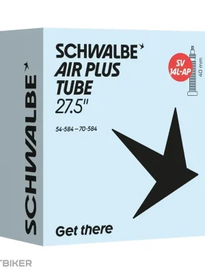 Originální Schwalbe Air Plus 27.5x2.10–2.75" duše, galuskový ventil 40 mm